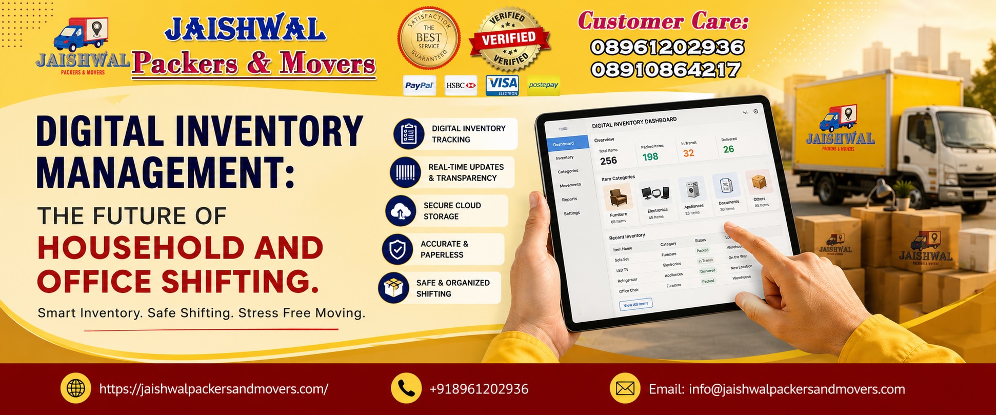 Digital Inventory Management: The Future of Household and Office Shifting