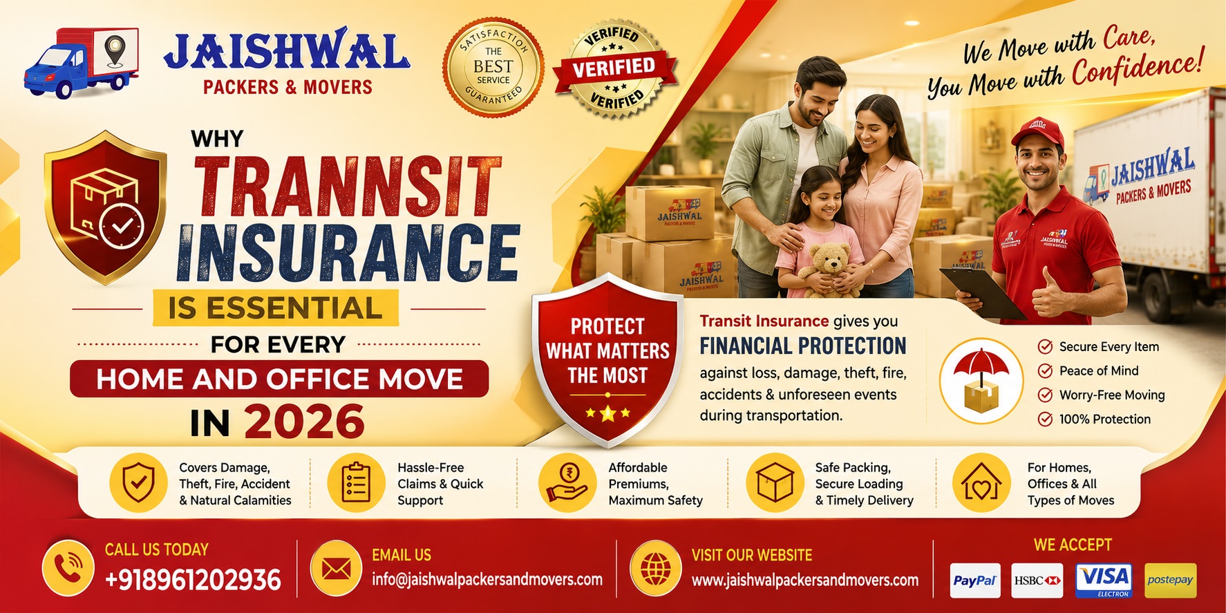Why Transit Insurance Is Essential for Every Home and Office Move in 2026